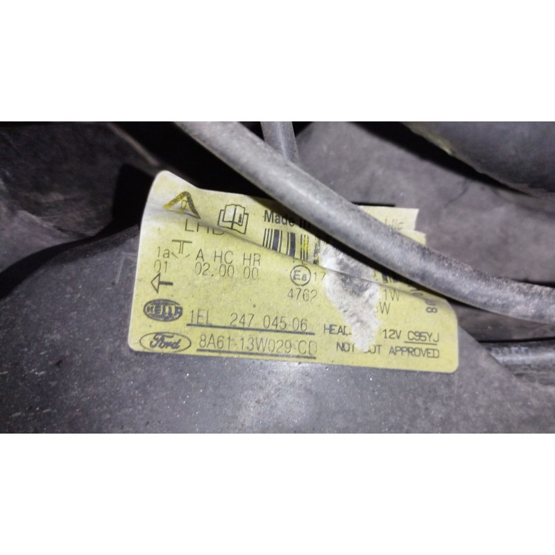 Recambio de faro derecho para ford fiesta vi (cb1, ccn) 1.6 tdci referencia OEM IAM 8A6113W029CD 1EL24704506 