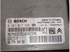 Recambio de centralita motor uce para citroën c3 ii (sc_) 1.4 hdi 70 (sc8hzc, sc8hr0, sc8hp4) referencia OEM IAM 9677030080 0281 2