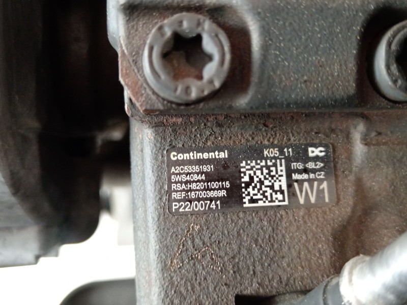 Recambio de motor completo para nissan juke (f15) 1.5 dci referencia OEM IAM K9KF646  