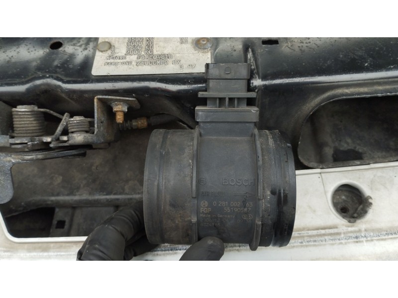 Recambio de caudalimetro para fiat ducato furgoneta (250_) 120 multijet 2,3 d referencia OEM IAM 55190587 0281002763 6324165