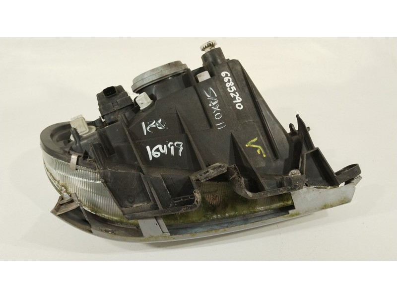 Recambio de faro izquierdo para citroën saxo (s0, s1) 1.0 x referencia OEM IAM 6204W2 9636331780 