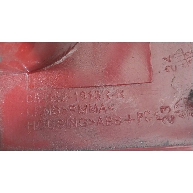 Recambio de piloto trasero derecho para citroën xsara picasso (n68) 1.6 hdi referencia OEM IAM 6351T2 085521913R 