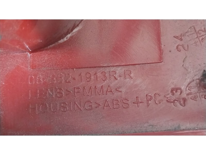 Recambio de piloto trasero derecho para citroën xsara picasso (n68) 1.6 hdi referencia OEM IAM 6351T2 085521913R 