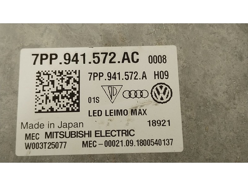 Recambio de faro izquierdo para audi q2 (gab, gag) 35 tfsi referencia OEM IAM 81A941033 8S0907397C 7PP941572AC