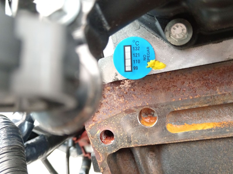 Recambio de motor completo para nissan note (e12) 1.5 dci referencia OEM IAM K9KB608  