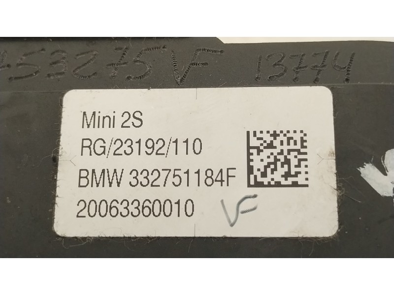 Recambio de airbag delantero izquierdo para mini mini (r56) cooper referencia OEM IAM 332751184F  