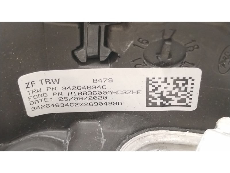 Recambio de volante para ford fiesta vii (hj, hf) 1.0 ecoboost referencia OEM IAM H1BB3600AHC  