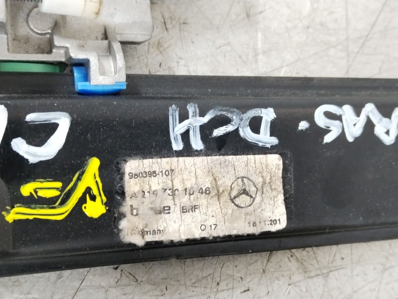 Recambio de elevalunas trasero derecho para mercedes-benz cls (c219) cls 350 (219.357) referencia OEM IAM A2197301046 0130821432
