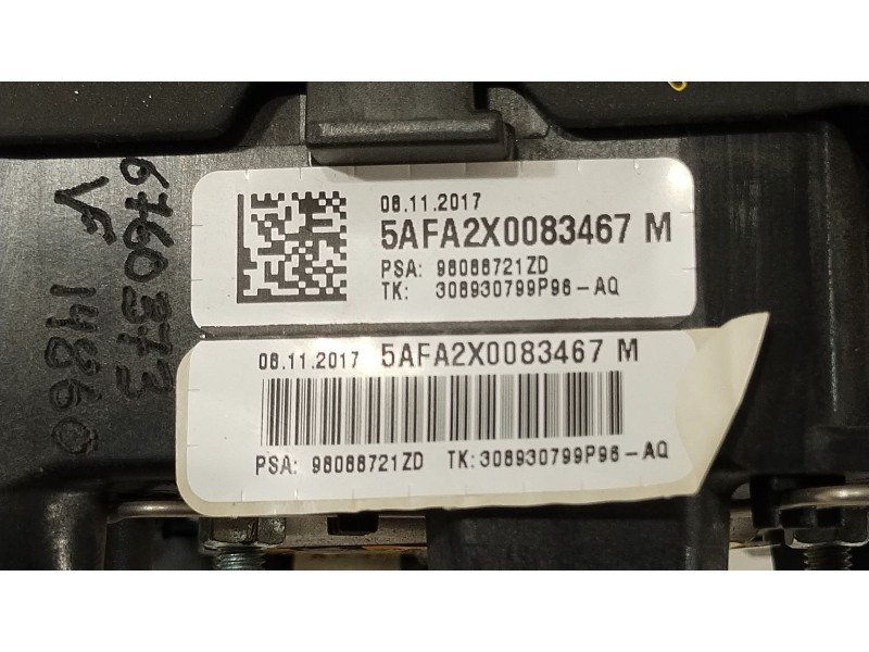 Recambio de airbag delantero izquierdo para peugeot expert autobús (v_) 1.6 bluehdi 115 referencia OEM IAM 98066721ZD  