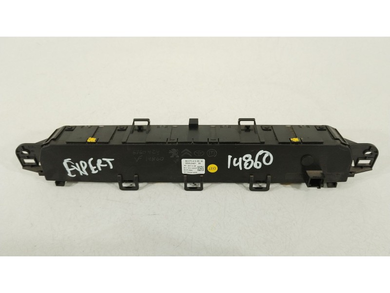 Recambio de mando climatizador para peugeot expert autobús (v_) 1.6 bluehdi 115 referencia OEM IAM 98075413ZD  
