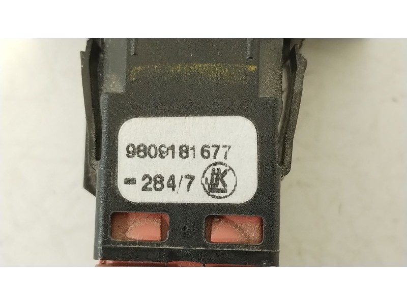 Recambio de warning para peugeot expert autobús (v_) 1.6 bluehdi 115 referencia OEM IAM 9809181677  