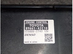 Recambio de centralita motor uce para toyota rav 4 iii (_a3_) 2.2 d 4wd (ala30_) referencia OEM IAM 8966142C10 1758007743  2