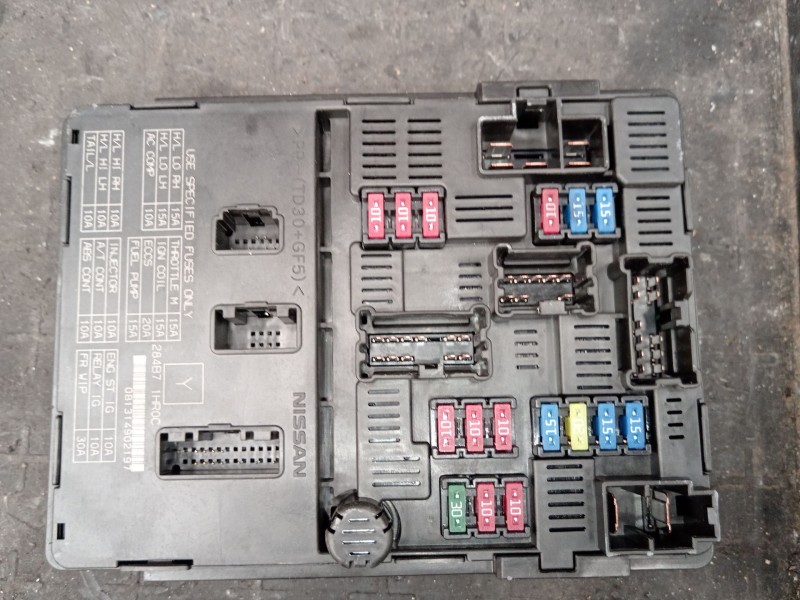 Recambio de caja reles / fusibles para nissan micra iv (k13k, k13kk) 1.2 referencia OEM IAM 284B71HR0C  