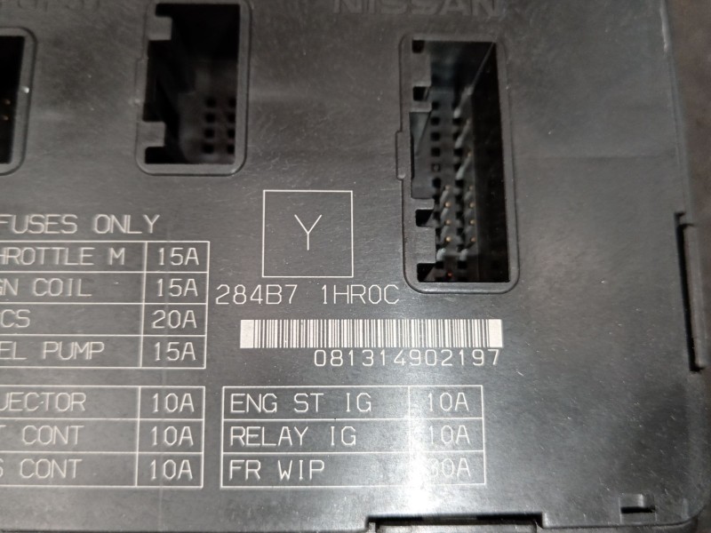 Recambio de caja reles / fusibles para nissan micra iv (k13k, k13kk) 1.2 referencia OEM IAM 284B71HR0C  