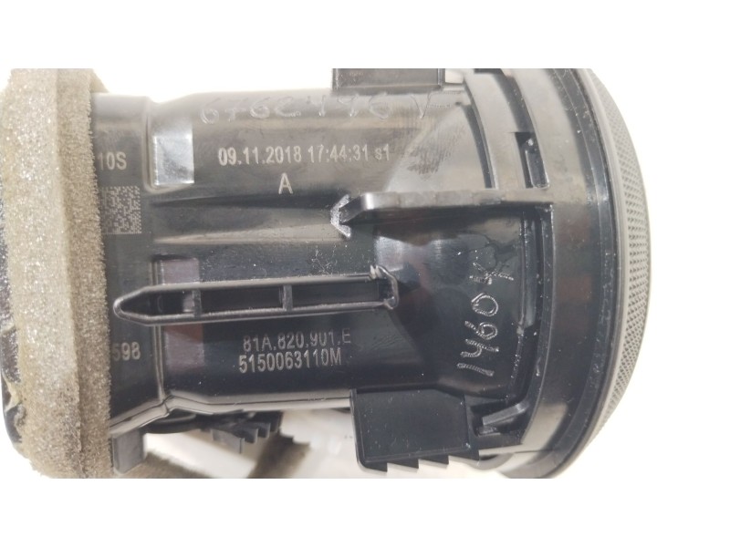 Recambio de rejilla aireadora para audi q2 (gab, gag) 35 tfsi referencia OEM IAM 81A820901E  