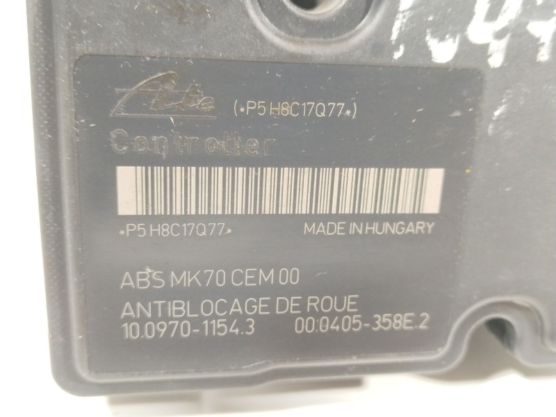 Recambio de abs para citroën c3 i (fc_, fn_) 1.4 hdi referencia OEM IAM 9665344180 10020701394 