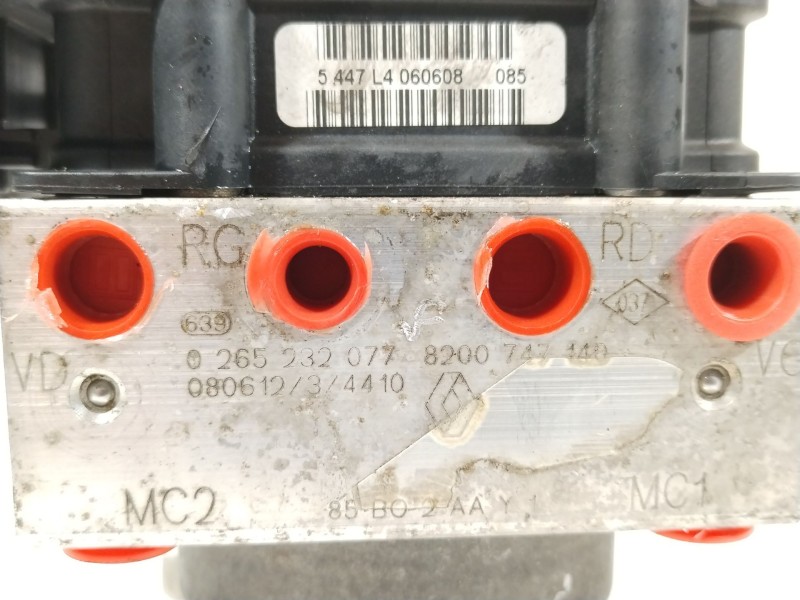 Recambio de abs para renault clio iii grandtour (kr0/1_) 1.5 dci (kr0f) referencia OEM IAM 8200747140 0265232077 