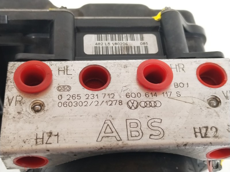 Recambio de abs para seat ibiza iii (6l1) 1.2 referencia OEM IAM 6Q0614117S 6Q0907379AF 0265231712
