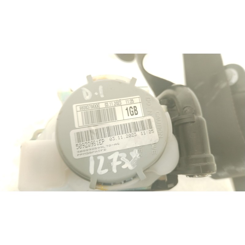 Recambio de cinturon seguridad delantero izquierdo para peugeot traveller autobús (v_) 2.0 bluehdi 145 referencia OEM IAM 980837