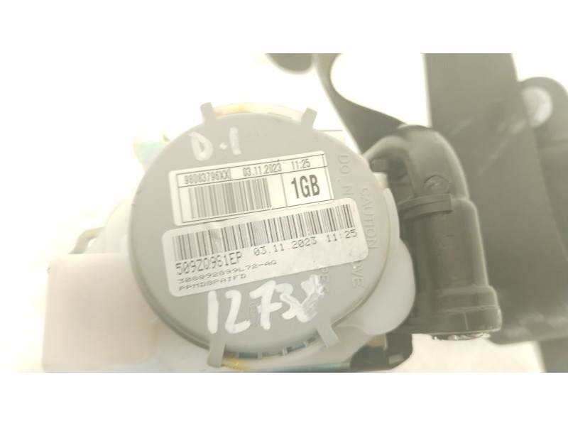Recambio de cinturon seguridad delantero izquierdo para peugeot traveller autobús (v_) 2.0 bluehdi 145 referencia OEM IAM 980837