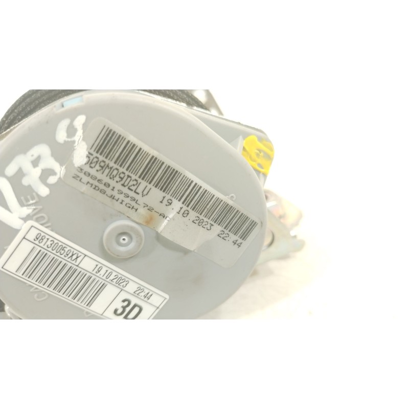 Recambio de cinturon seguridad trasero derecho para peugeot traveller autobús (v_) 2.0 bluehdi 145 referencia OEM IAM 98130059XX
