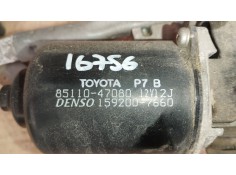 Recambio de motor limpia delantero para toyota prius liftback (_w2_) 1.5 hybrid (nhw20_) referencia OEM IAM 8511047080 159200766 2