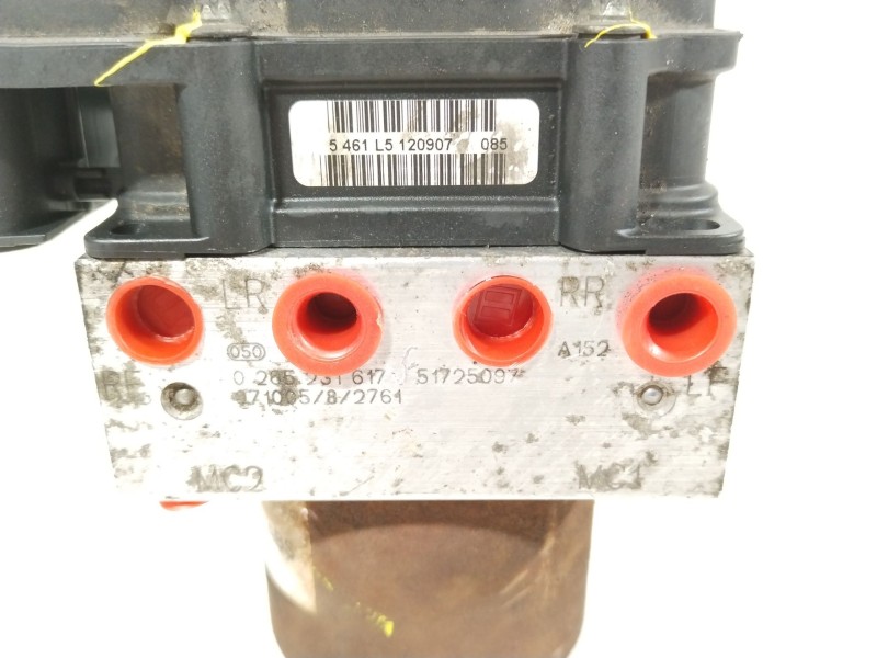 Recambio de abs para citroën jumper iii furgoneta 2.2 hdi 120 referencia OEM IAM 51725097 0265231617 