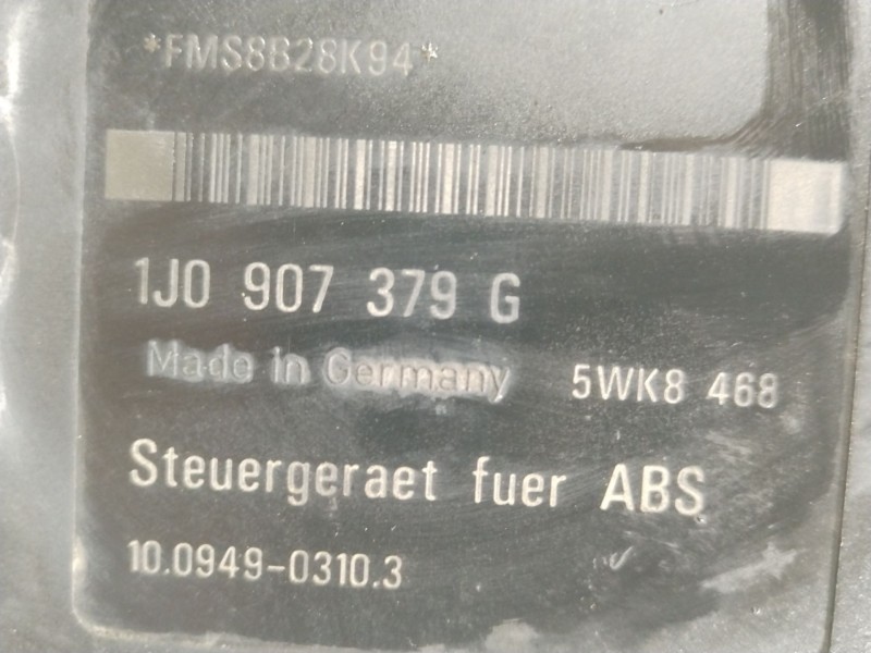 Recambio de abs para volkswagen golf iv (1j1) 2.0 referencia OEM IAM 1J0614117C 1J0907379G 10020401424