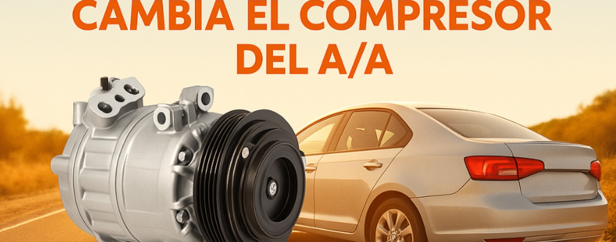 Compresor de aire acondicionado para coche: enfría bien este verano sin gastar de más